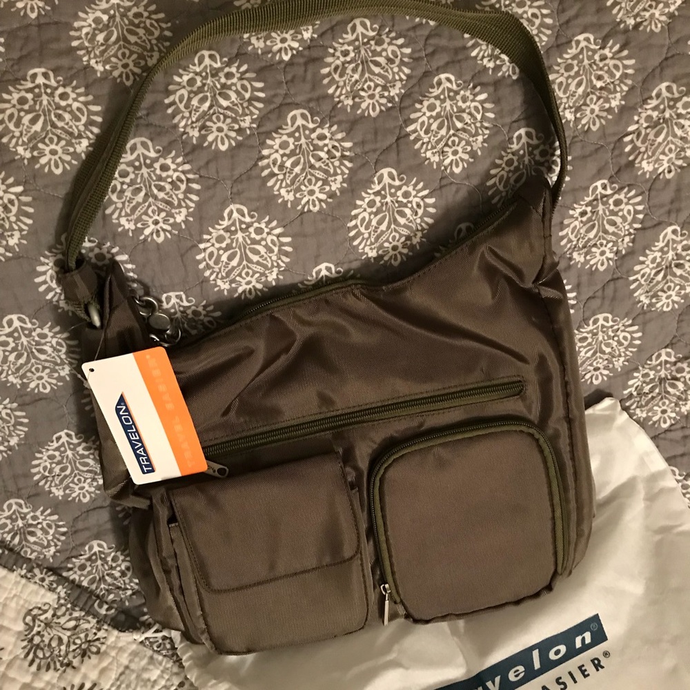 Travelon Nylon Anti Theft Shoulder Bag